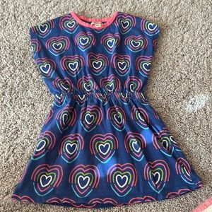 Hatley heart dress, size 4